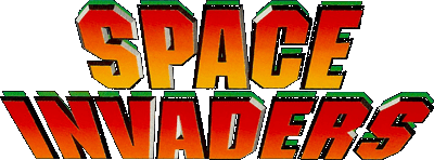 Space Invaders logo for Super Nintendo